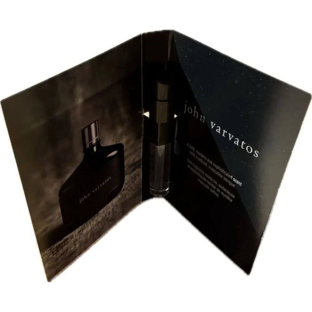 JOHN VARVATOS  SIGNATURE TRAVEL SAMPLE CARDED SAMPLE DISCOVERY ITEM